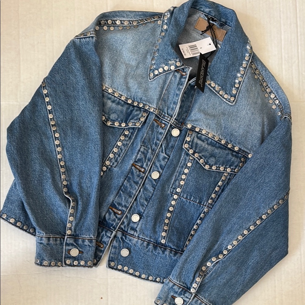 Studded Denim Jacket